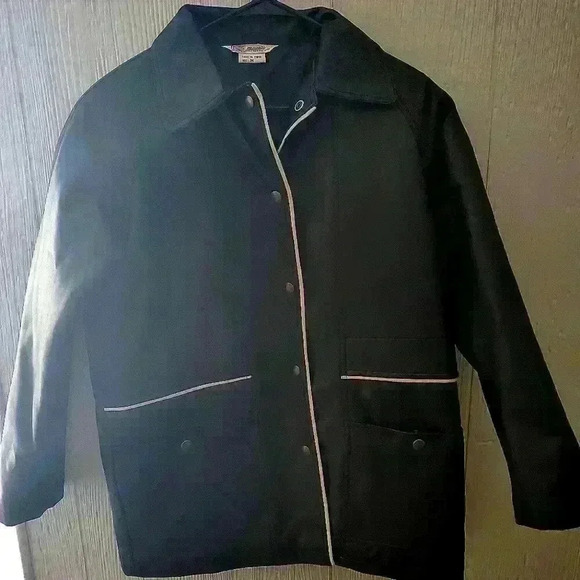 Haband Leather Coat Men's size Medium - Picture 1 of 4